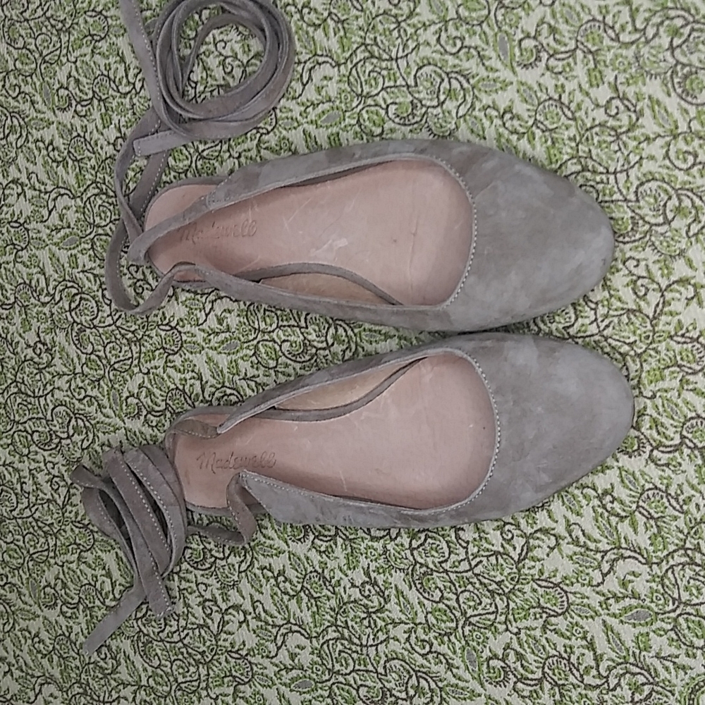 Madewell April lace up ballet flats